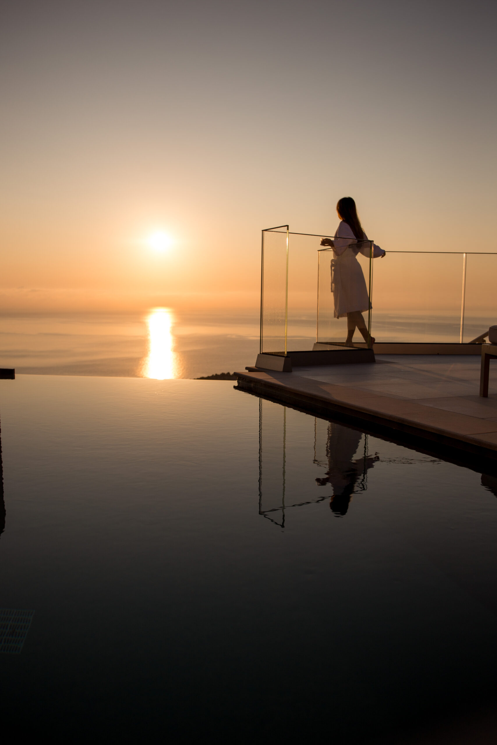 Different sunrise light colors